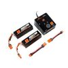 Smart Powerstage Bundle 6S 2x 5000mAh 3S 50C Smart LiPo batterie 1x S2100 Smart AC Charger