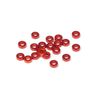 Rondelles aluminium 3x6x2.0mm (Orange/20pcs) - Clearance Sale