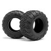 Pneus GT2 gomme D (2.2in/109x57mm/2pcs)
