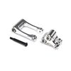 Aluminum Knuckle & Pull Rod, Silver: PM-MX