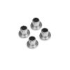 Top Hat Buchse (Silber/4Stk)