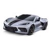 CORVETTE C8 1:10 4WD EP RTR SILVER - 4TEC 3.0  (sans accu et chargeur)