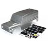 Body, Land Rover Defender, graphite silver (painted)/ decals