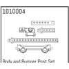 Carrosserie and Bumper Post Set