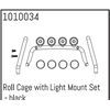 Roll Cage with Light Mount Set - black