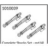 Complete Shocks Set - red (4)