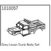 Grey Lexan Power Wagon Body Set