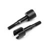 FRONT WHEEL AXLE (2PCS)