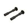 Steel Steering Post 6x42mm Black (2)