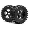 BLACKOUT XB MOUNTED WHEEL AND TYRE SET (REAR) PR