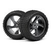 ION - 1/18 Truggy Wheel and Tyre Assembly ( XT)