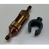 Blister Fuel Filter (L)/Brown