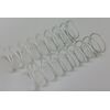 Rear Shock Spring (76mm/ 9.5coils), White (1/8 ACCEL/HELIOS)