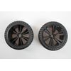Set 2x Roues avant pour Buggy noir