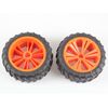 Set 2x Wheel for Monster orange