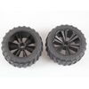 Set 2x Wheel for Monster noir