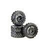 AB2510060-1:10 Wheel Set&nbsp; Rally Block Design&nbsp; black (4)