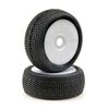 Jeu de roues Buggy Disc  Mini Pin  blanc 1:8 (2)