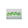 NUTS, 4MM FLANGED NYLON LOCKIN