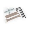 Tool set (includes 1.5mm hex wrench / 2.0mm hex wrench / 2.5mm hex wrench/ 4-way wrench/ 8mm & 4mm wrench/ U-jo