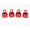 SHOCK CAPS, ALUMINUM (RED-ANOD