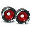 WHEELS, ALUMINUM (RED-ANODIZED