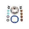 Housing, center differential (aluminu m)/ x-ring gaskets (2)/ ring gear gas ket/ bushings (2)/ 5x10x0.5mm PTFE-co