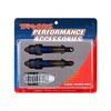 Shocks, GTR long blue-anodized, PTFE- coated bodies with TiN shafts (fully assembled, without springs) (2)