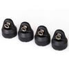 Shock caps (black) (4) (assembled wit h hollow balls)
