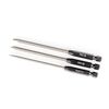 Speed Bit Set, screwdriver, 3-piece s traight (3mm slotted, #1 Phillips, an d #2 Phillips bits), 1/4' drive