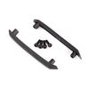 Skid plate, roof (body) (black) (left & right)/ 3x8mm CS (4)