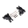 Carriers, stub axle, rear, extreme he avy duty, black (left & right)/ 3x41m m hinge pins (2)/ 3x20mm BCS (2) (for