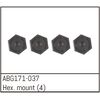 Hex Wheel Hubs (4)