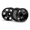 Jantes Noir WARLOCK  (2.2in/2pcs)