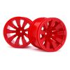 Quantum+ XT 3.2 Wheel (Red/2pcs)