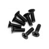 STRADA -  Flachkopfschraube M3x10mm (8