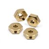 ALUMINUM WHEEL HEX (4PCS)