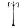 Lanterne LED Boule Suspension blanc froid 3 pièces
