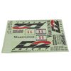 MERCEDES BENZ CLK-GTR DECAL