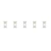 5 LED SMD blanches