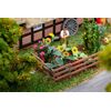 Fleurs dans le jardin de devant