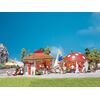 Kiosk und Pilzkiosk