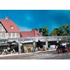 Quai de gare avec kiosque