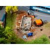 Set de machines de chantier