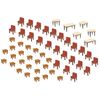 7 tables et 48 chaises