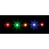 5 LED multicolores
