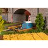 Jubiläumsmodell Schrebergarten mit Figuren