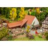 Bâtiment agricole avec accessoires