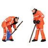 Figurine G-Scale ouvrier de la voie