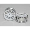 MN 10-Spoke Wheels (white & chrome rims/0)